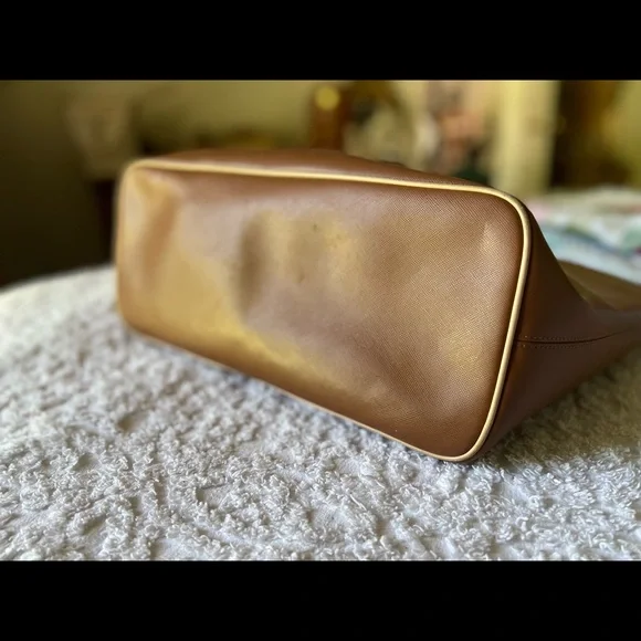 Coach brown leather market Metro tote - Picture 6 of 9